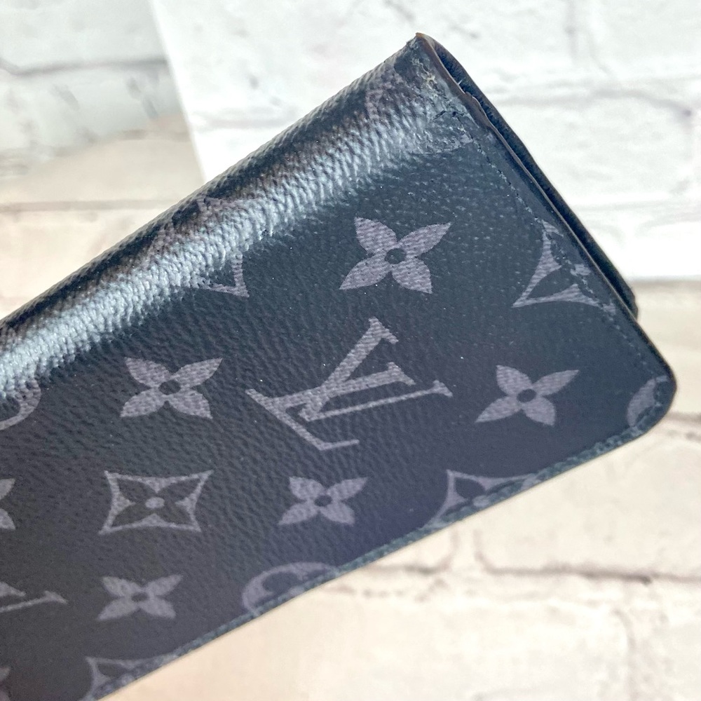 Louis Vuitton graphite monogram phone case converted to Key Cles card wallet - Picture 14 of 16